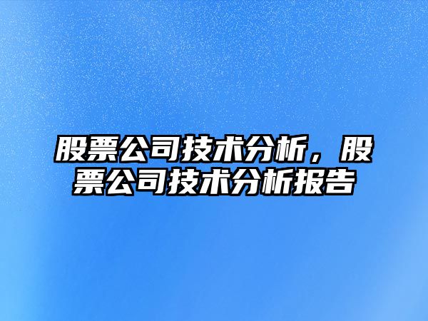 深度解析，公司股票投資潛力與價值分析