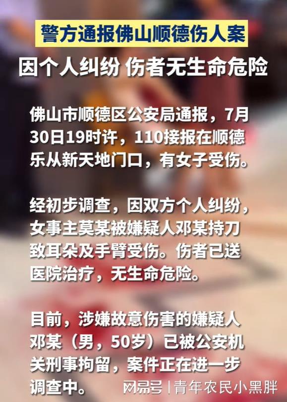 順德最新殺人案，秘密小巷背后的美食傳奇與悲劇真相
